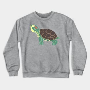 red eared slider Crewneck Sweatshirt